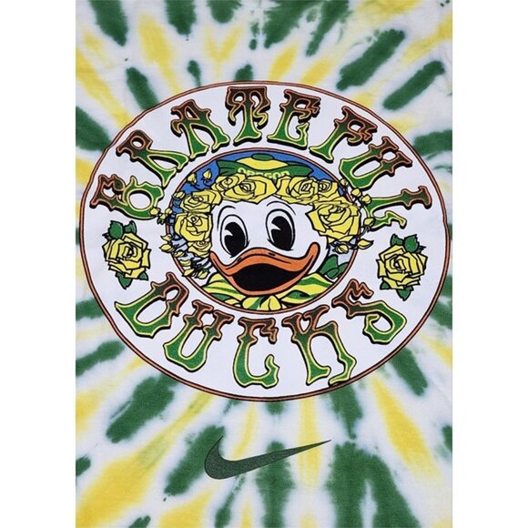 Oregon Ducks Nike Grateful Ducks Tie-Dye SYF T-Shirt - Picture 3 of 9